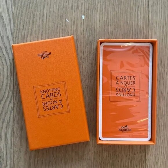 Hermes Knotting Cards NIB - Picture 1 of 1